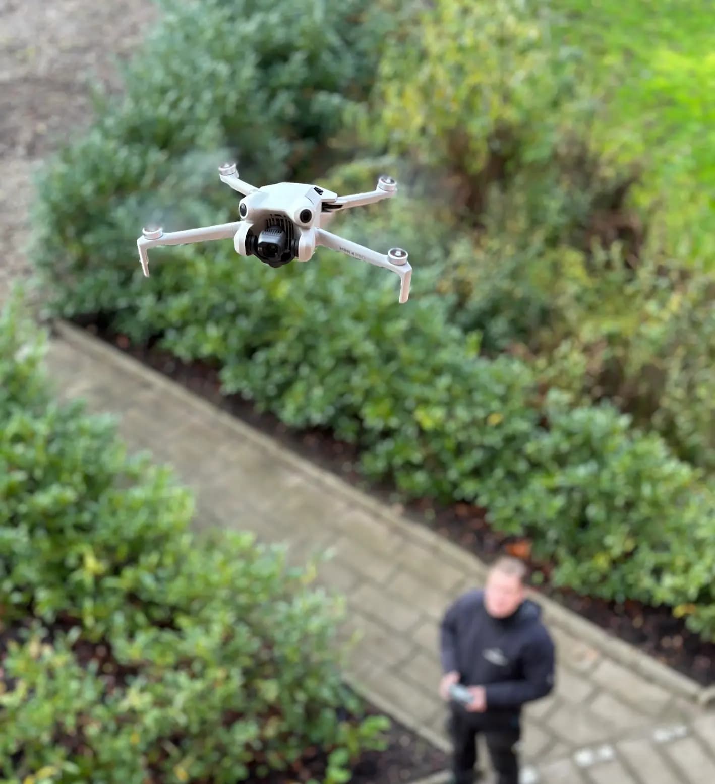 Droneinspektion af tag og tagrender i Glostrup